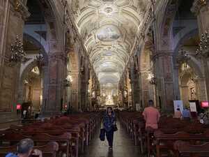 Interior of cathedral