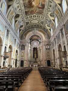 Elaborate church interior