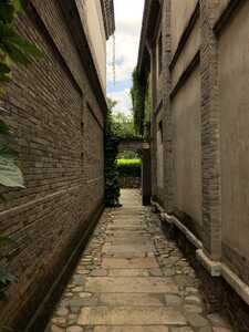 Alleyway with arch