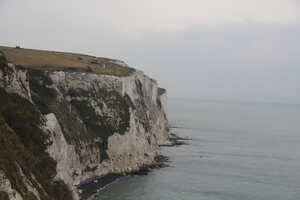 White cliffs by the sea