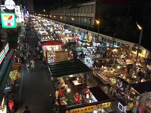Asian night market