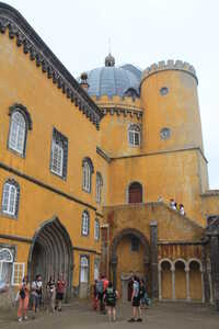 Yellow castle