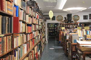 Interior of bookstore