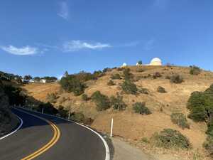 Lick Observatory, far away