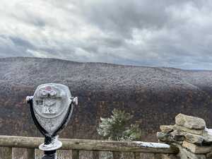 Frosted overlook