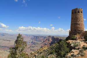 Tower overlooking canyon